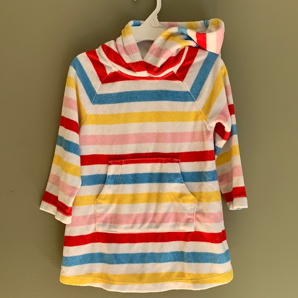 Hanna Andersson swim cover up 90cm - 3T